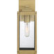 Westover 1 Light 14 inch Antique Brass Outdoor Wall Lantern