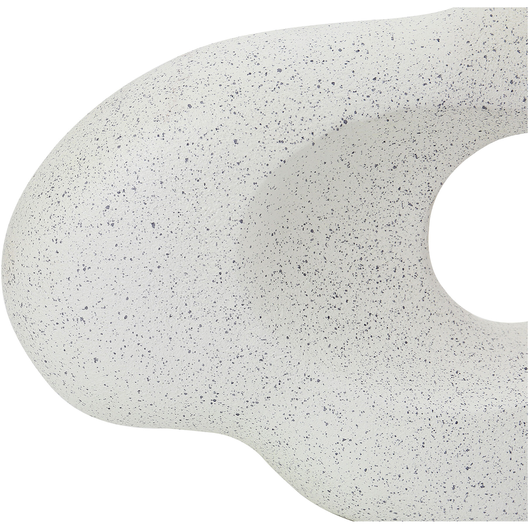 Matter 15 X 11.5 inch Sculpture in Flecked Stone, Ecomix