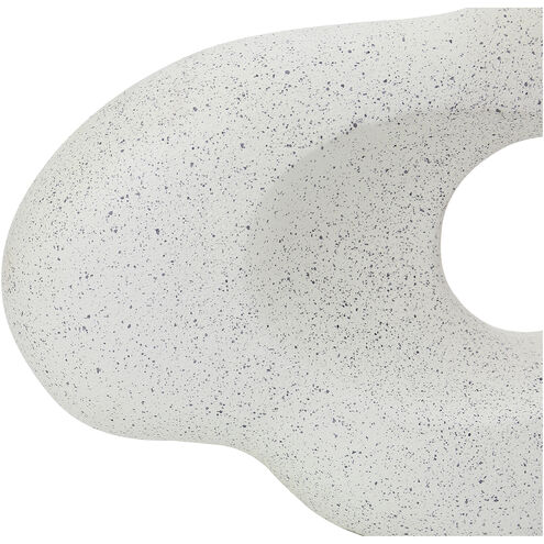 Matter 15 X 11.5 inch Sculpture in Flecked Stone, Ecomix