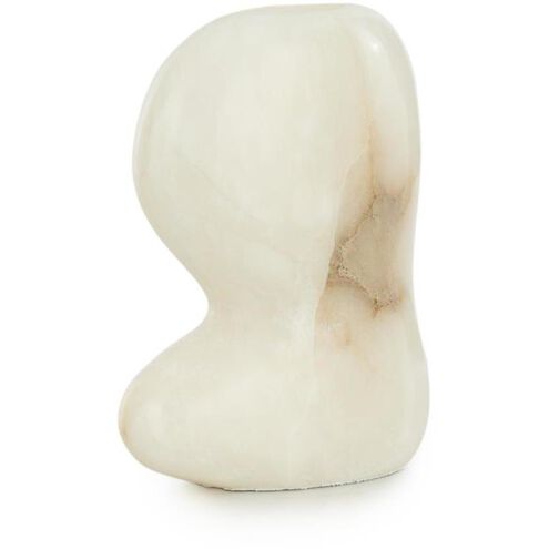 Abstract Alabaster 9 X 3 inch Vase, Small