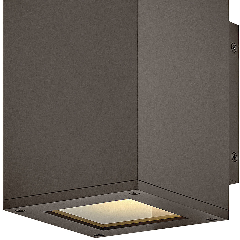 Coastal Elements Tetra 1 Light 8 inch Architectural Bronze Outdoor Wall Mount