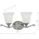Harmony 2 Light 16 inch Satin Pewter Vanity Light Wall Light