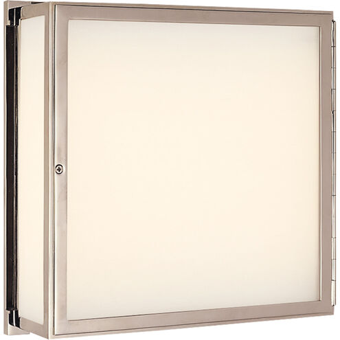 Thomas O'Brien Mercer 2 Light 12 inch Polished Nickel Bath Light Wall Light