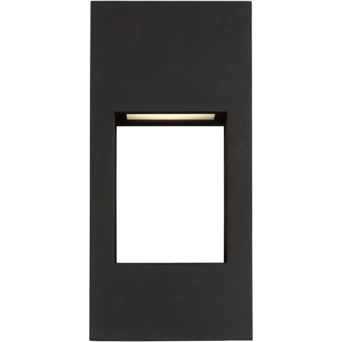 Testa LED 12 inch Black Outdoor Wall Lantern