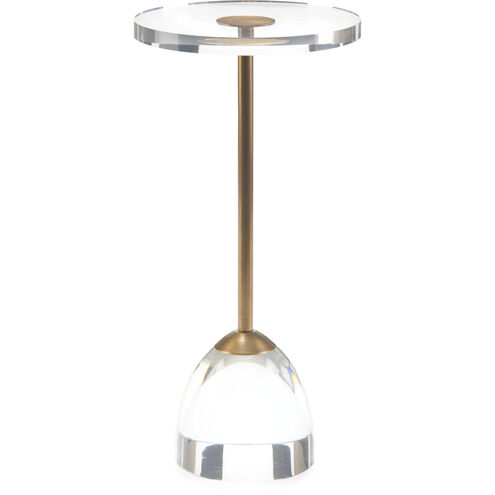 Leah Brass Side Table