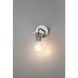 Central 1 Light 6 inch Polished Nickel Wall Sconce Wall Light