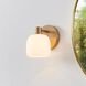 Valentina 1 Light 6.25 inch Champagne Gold Vanity Light Wall Light