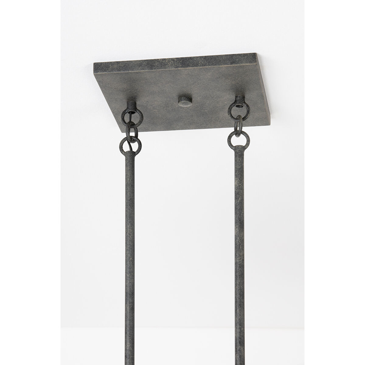 Hart 4 Light 12.25 inch French Iron Lantern Ceiling Light