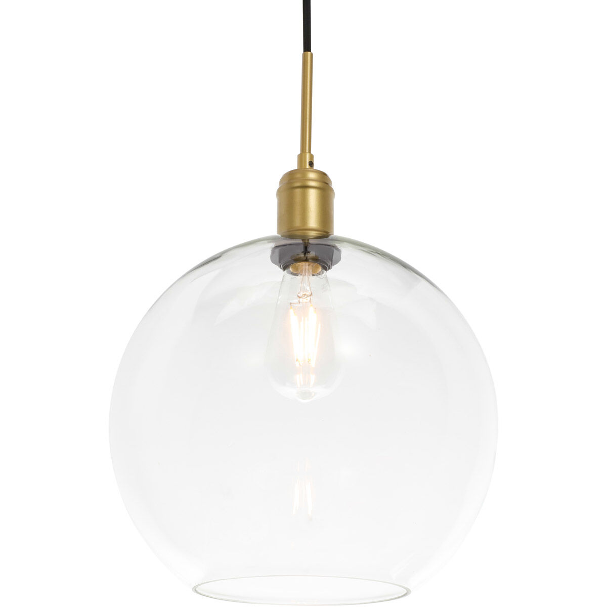 Rensselaer 1 Light 13 inch Brass Pendant Ceiling Light