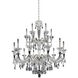 Jolivet 18 Light 43 inch Two Tone Silver Chandelier Ceiling Light in Two-Tone Silver