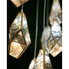 Glace 7 Light 15 inch Silver Multi-Drop Pendant Ceiling Light