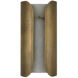 Anne-Marie Barton Armise Sconce Wall Light in Mottled Brass