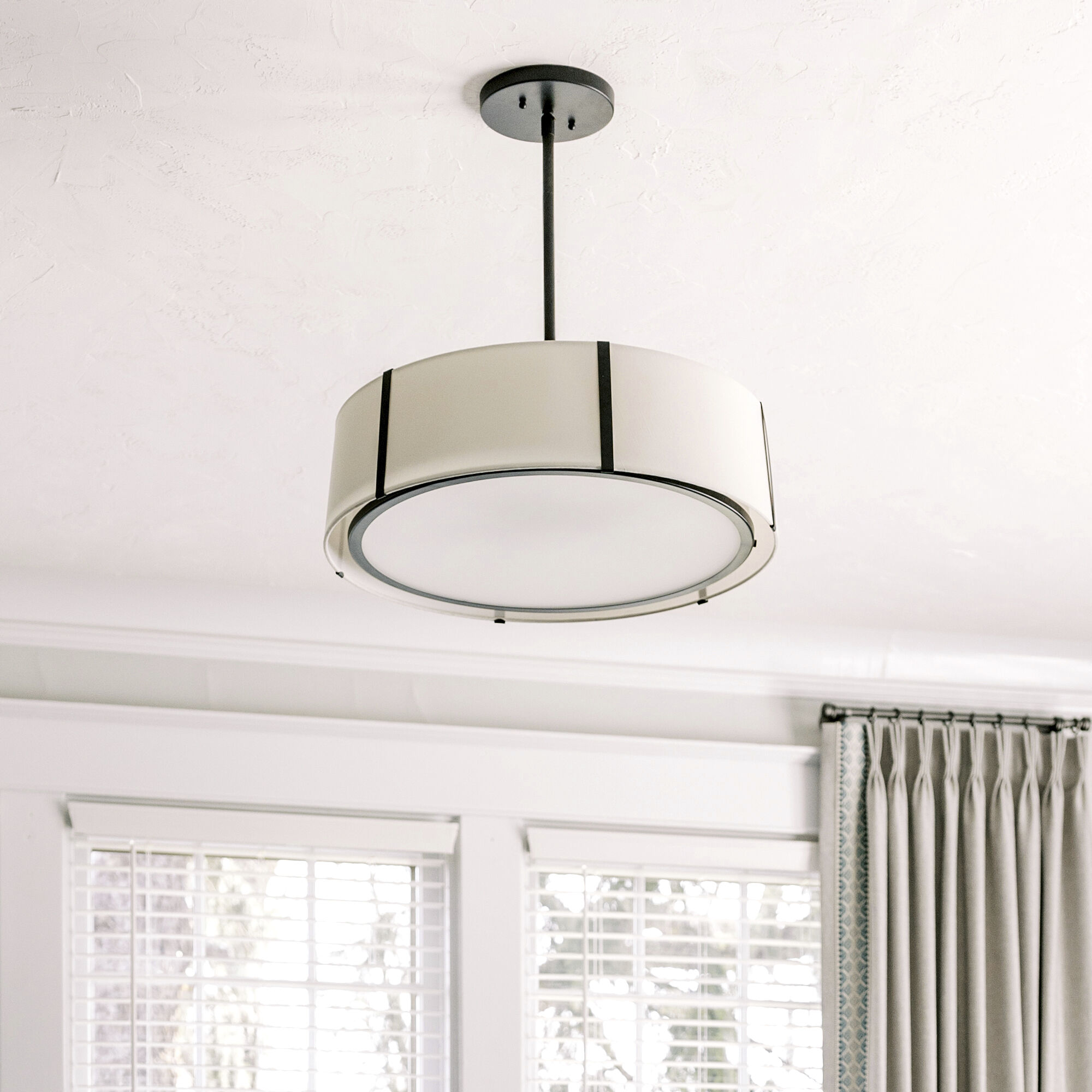 Fulton Pendant Ceiling Light in Black