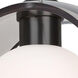 Mana LED Black Stem Pendant Ceiling Light
