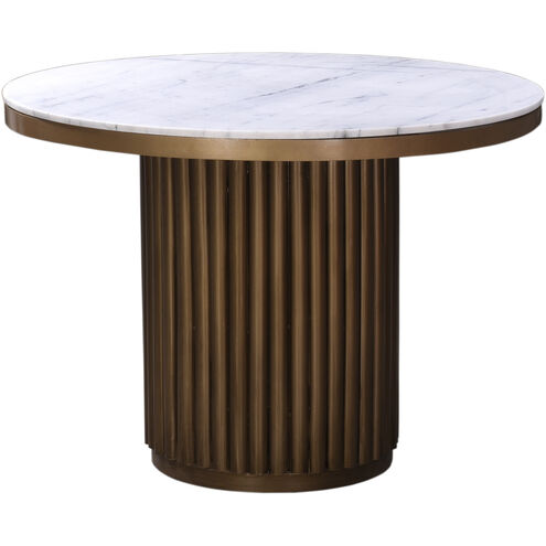 Tower 42 X 42 inch Yellow Dining Table