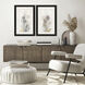 Cattail Road Gray and Neutral and Multi and Pink Framed Art