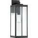 Westover 1 Light 20 inch Earth Black Outdoor Wall Lantern