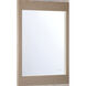 Mogano 36 X 24 inch White Oak LED Mirror