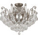 Canada 8 Light 26 inch Pewter Chandelier Ceiling Light, Pewter Frame