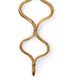 Sinuous 1 Light 12 inch Gold Leaf Wall Sconce Wall Light