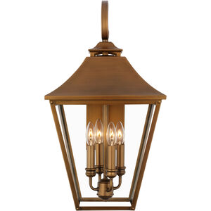 Sean Lavin Galena 4 Light 25.38 inch Natural Copper Outdoor Wall Lantern