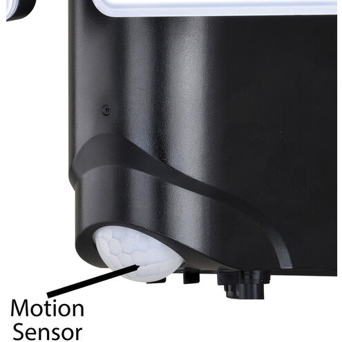 Sodo LED 6.25 inch Black Outdoor Security Motion
