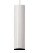 Piper LED 3 inch Black Pendant Ceiling Light in Gloss White, Monopoint