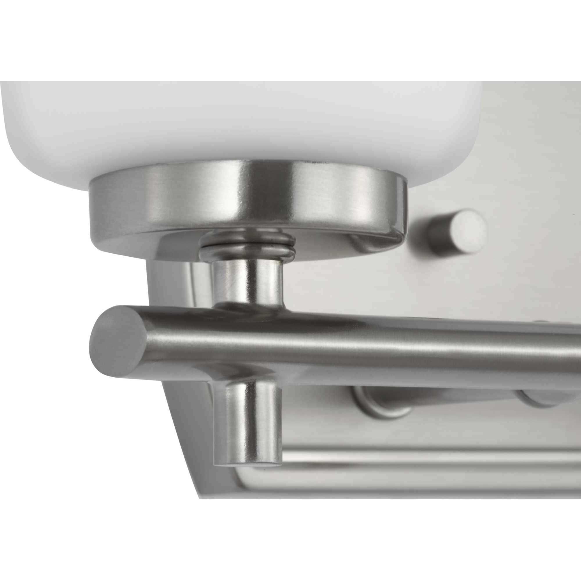 Adley 2 Light 13.88 inch Brushed Nickel Bath Vanity Light Wall Light