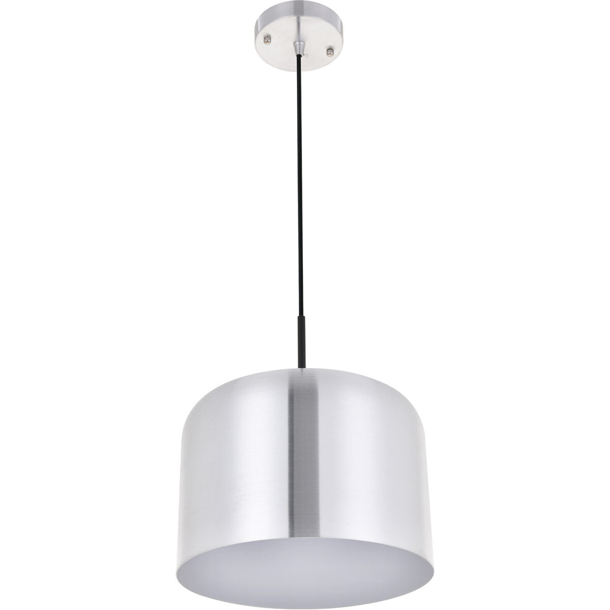 Etude 1 Light 11 inch Brushed Nickel Pendant Ceiling Light in Burnished Nickel