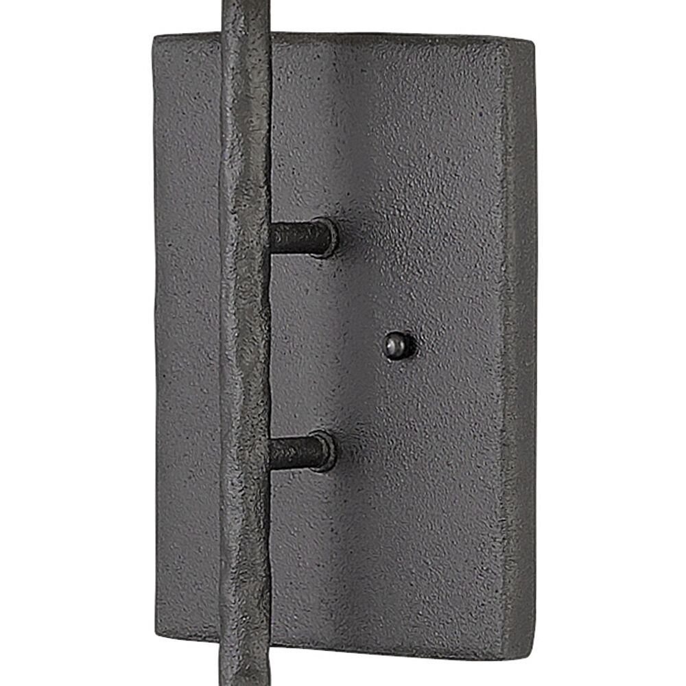 Tress 1 Light 6 inch Forged Iron ADA Indoor Wall Sconce Wall Light