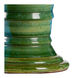 Vietri 30 inch 100 watt Hand Sculpted/Aquamarine Glaze Table Lamp Portable Light
