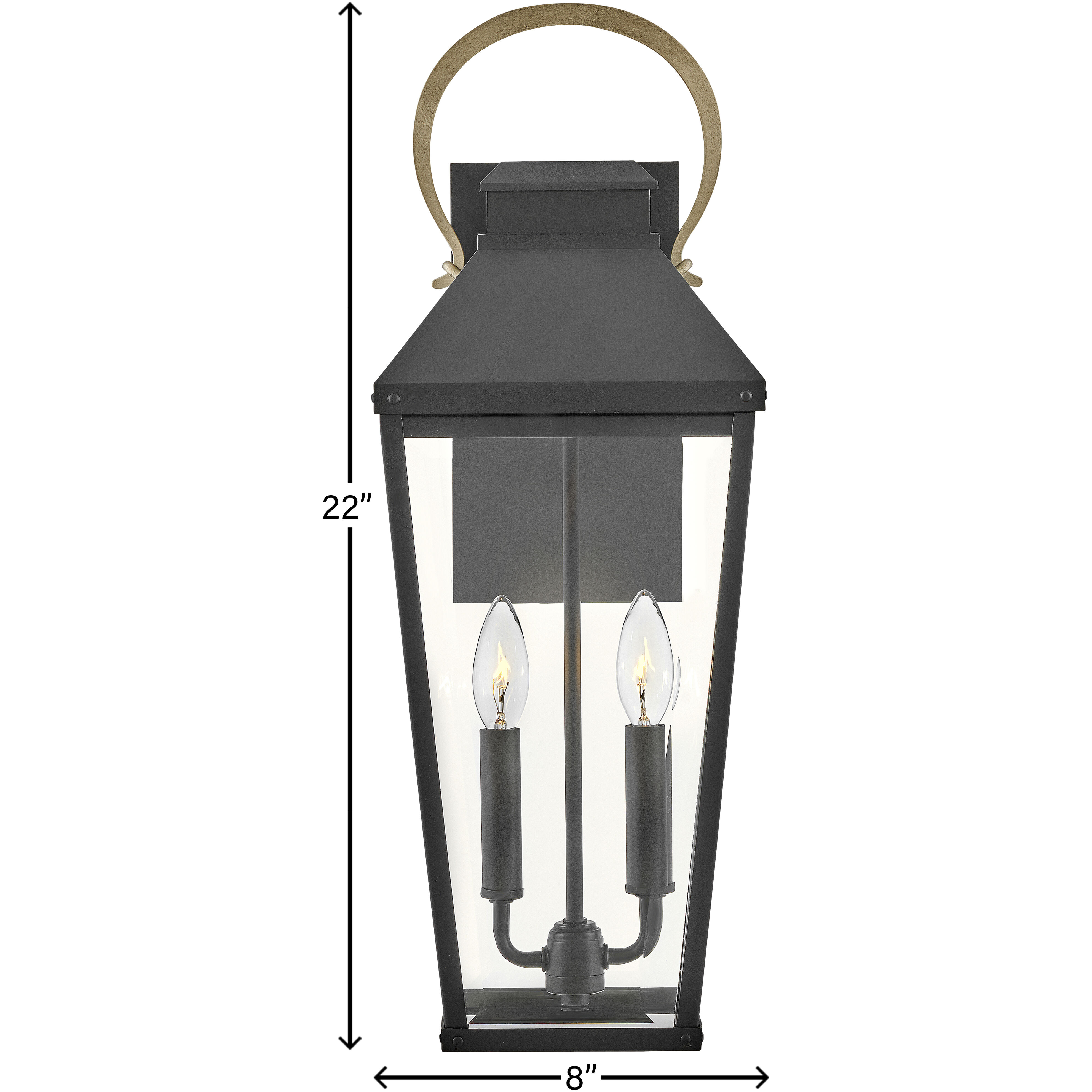 Dawson Outdoor Wall Mount Lantern