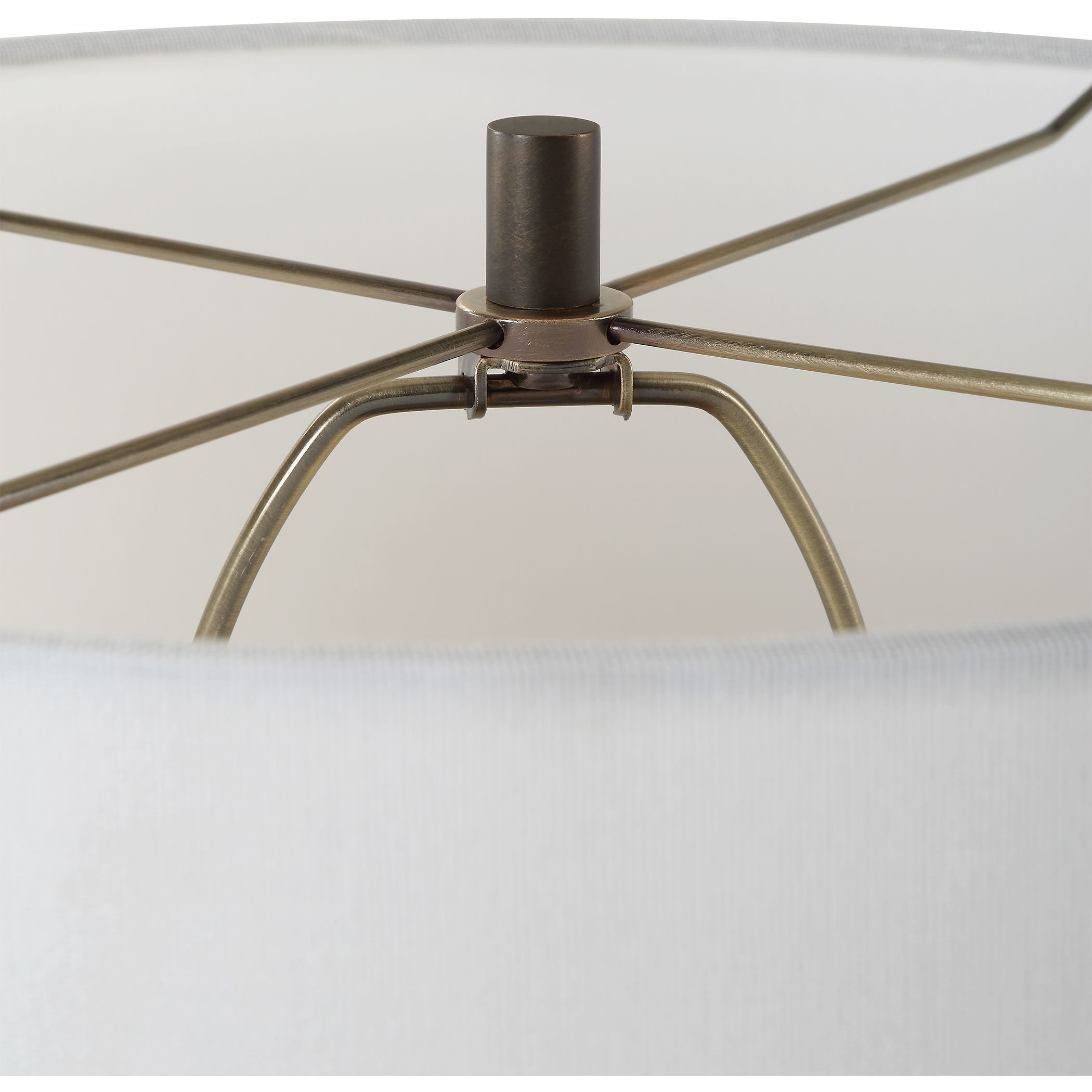 Perch 31 inch 150.00 watt Warm Antique Bronze Table Lamp Portable Light