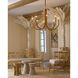 Samsara 8 Light 42.5 inch Saddle Tan Chandelier Ceiling Light, Medium