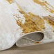Sibel 114 X 79 inch Gold Rug in 6 x 9