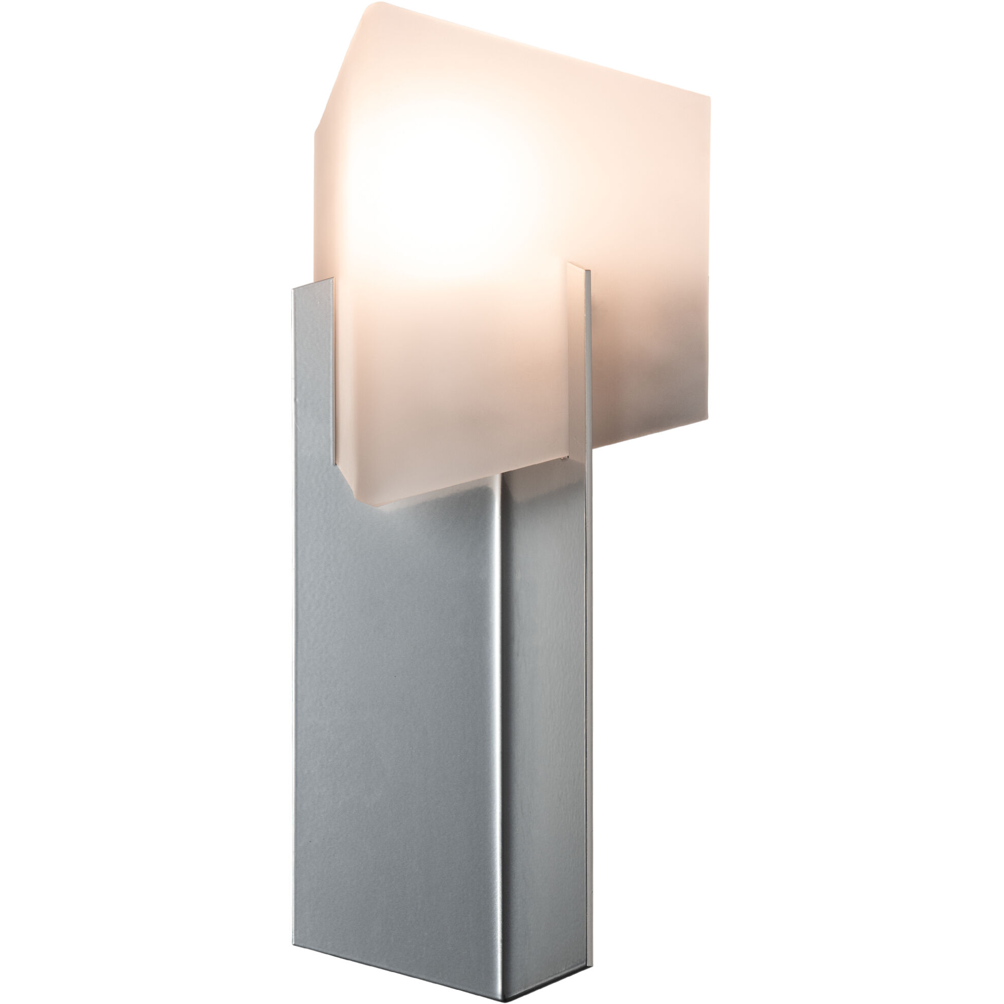 Prisma 1 Light 8.2 inch Sterling Bath Sconce Wall Light