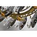 Canada 11 Light 23.6 inch Brass Chandelier Ceiling Light