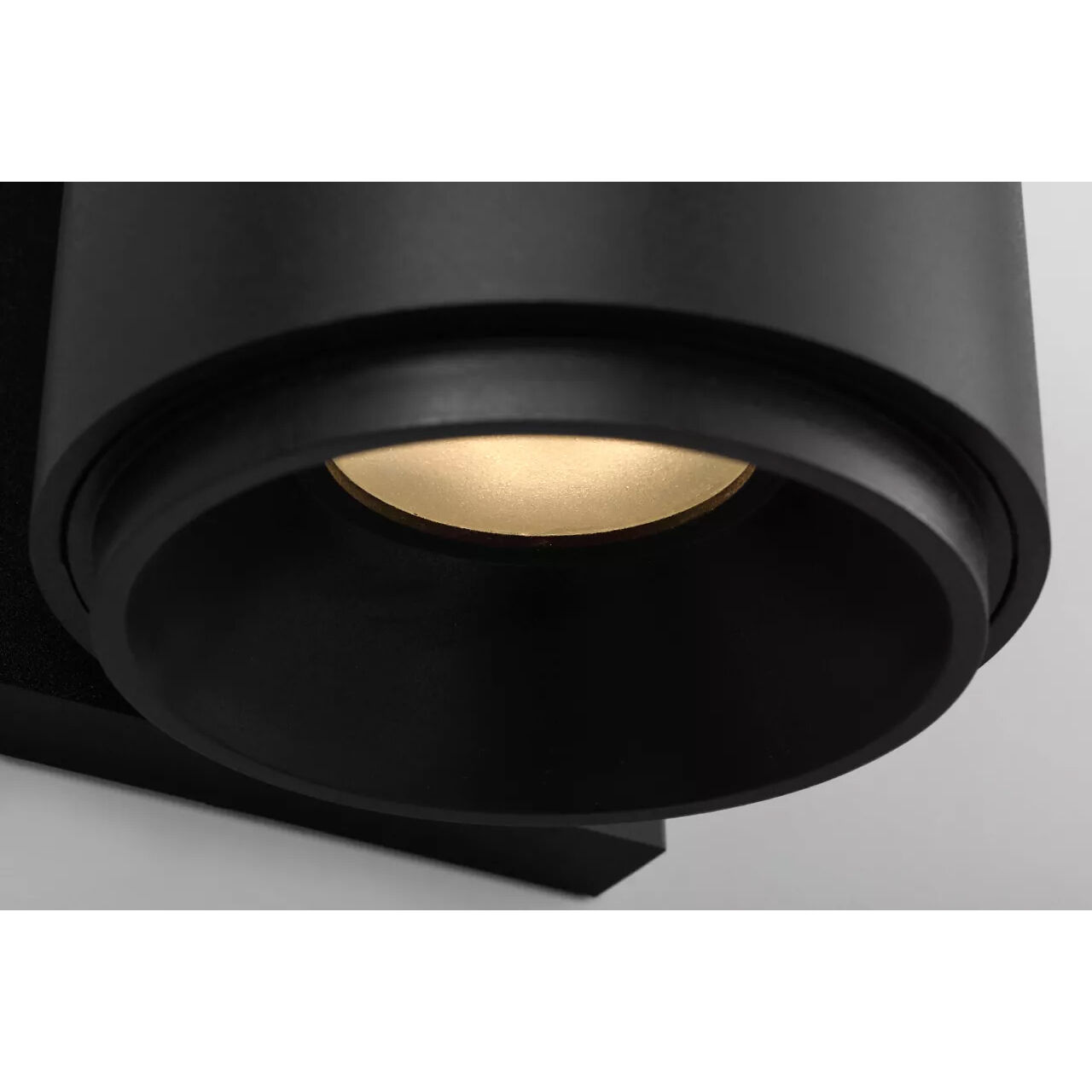 Huntwick LED Textured Black Outdoor Wall Lantern