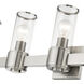 Quincy 5 Light 35.5 inch Brushed Nickel Vanity Wall Sconce Wall Light, Large
