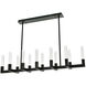 Noemi 12 Light 12 inch Black Pendant Ceiling Light