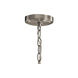 Voleta 4 Light 22 inch Brushed Nickel Large Foyer Pendants Ceiling Light, Large