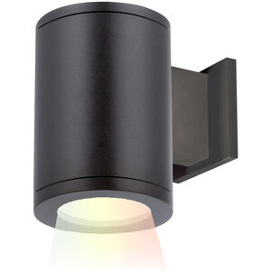 Tube Arch LED 7 inch Bronze Outdoor Wall Light in 85, Flood, Color Changing, Away From Wall