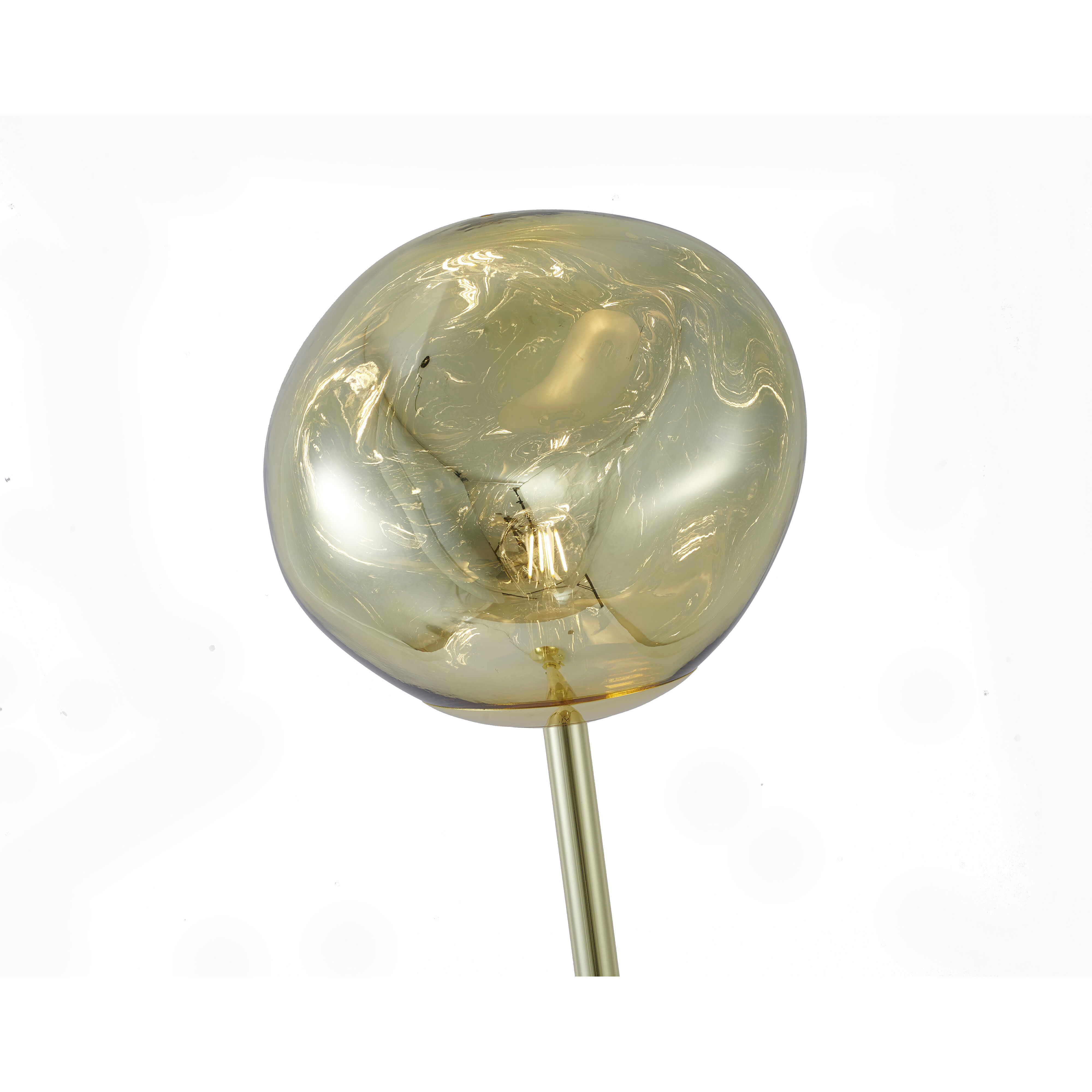 Canada 57 inch 60.00 watt Gold Floor Lamp Portable Light