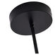 Canada LED 18 inch Black LED Chandelier Ceiling Light