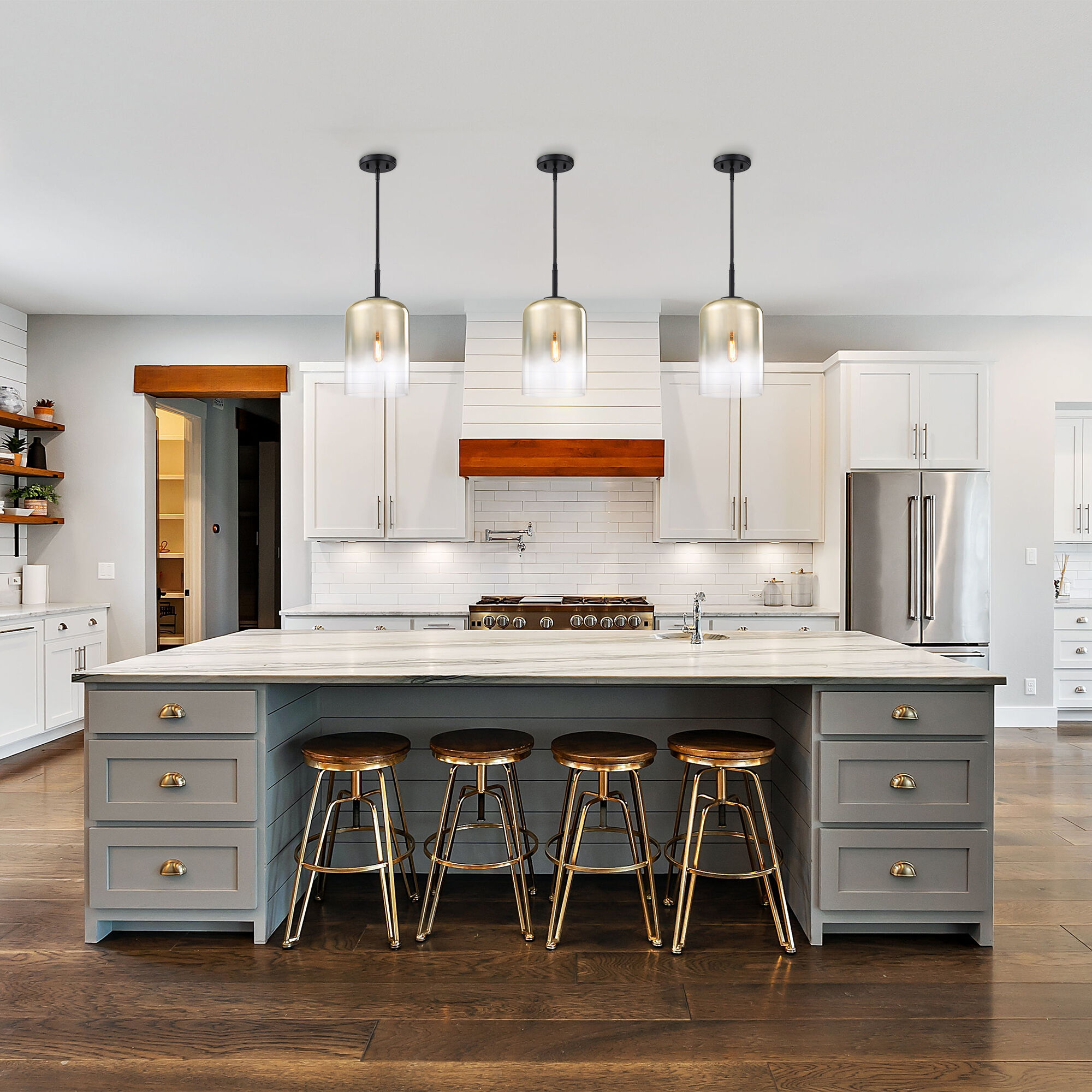 Gatsby 1 Light 8.5 inch Matte Black Pendant Ceiling Light