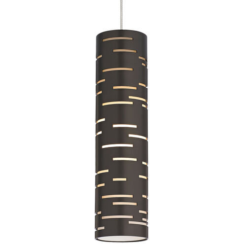 Sean Lavin Revel 1 Light 12 Antique Bronze Low-Voltage Pendant Ceiling Light in Incandescent, MonoRail
