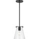 Blaine 1 Light 7 inch Midnight Black Pendant Ceiling Light