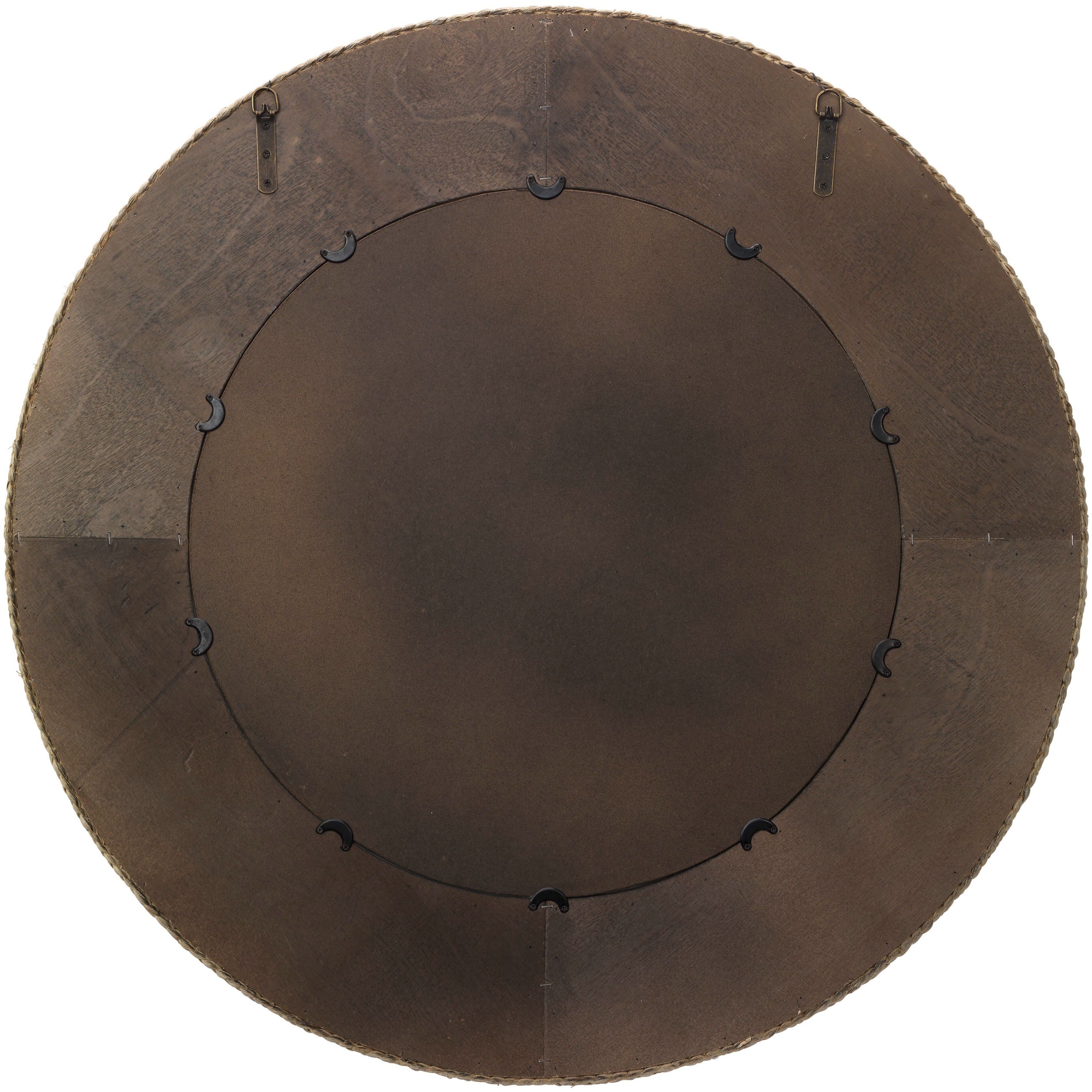 Meadow 36 X 36 inch Natural Seagrass Mirror