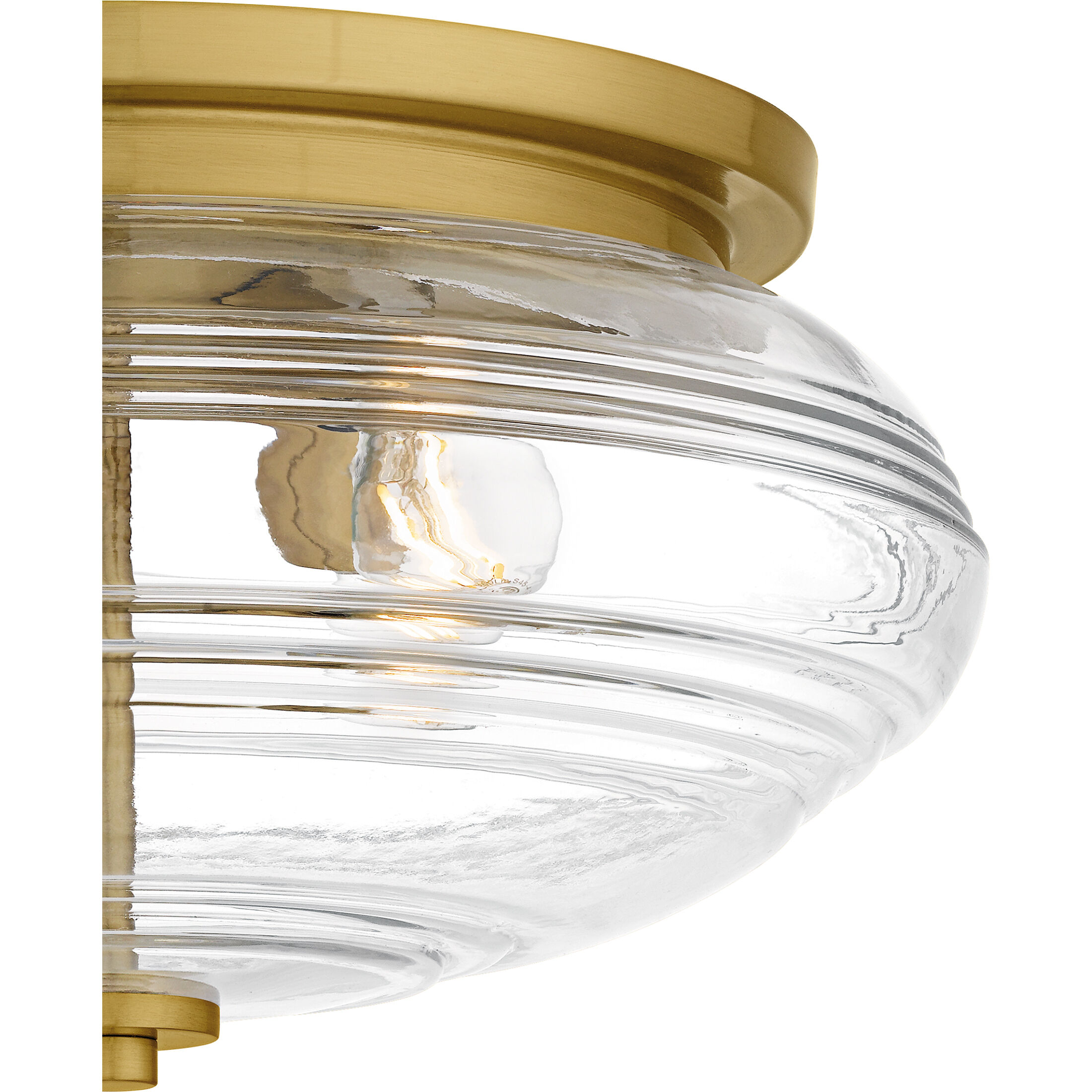Gatonby 4 Light 16 inch Brushed Gold Flush Mount Ceiling Light, Medium
