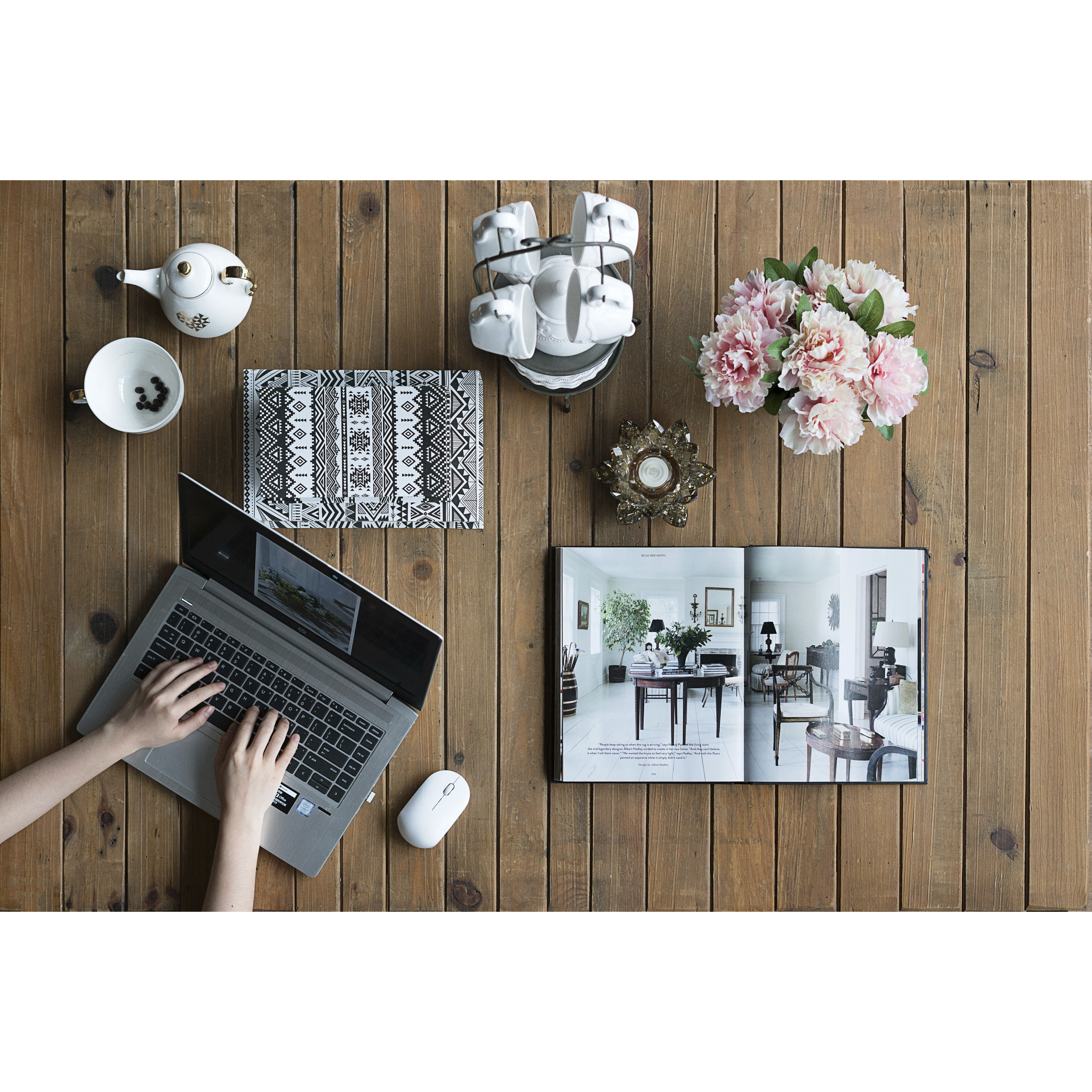 Lotus 5.9 X 2.2 inch Candleholder